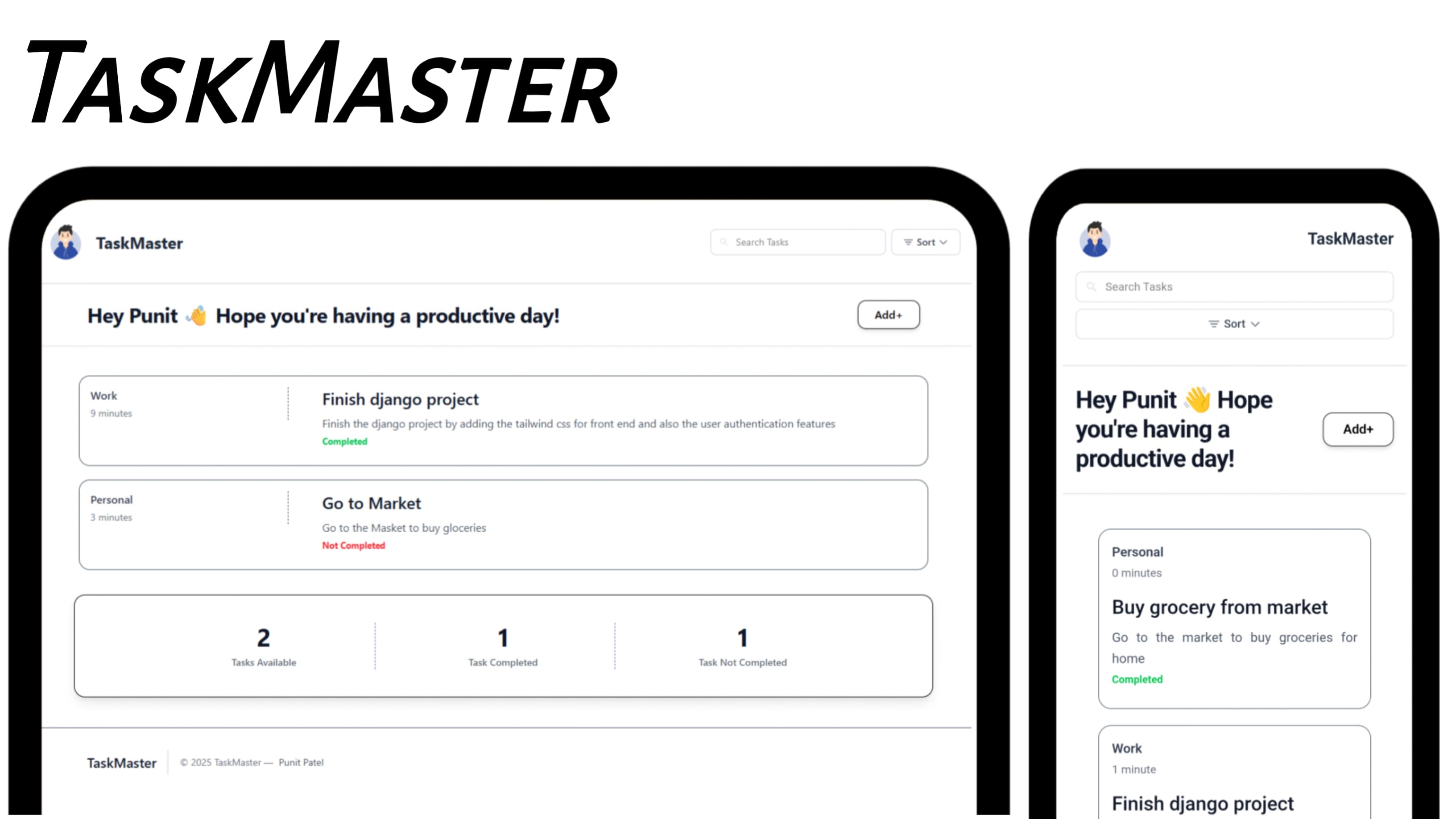 TaskMaster (ToDo App)