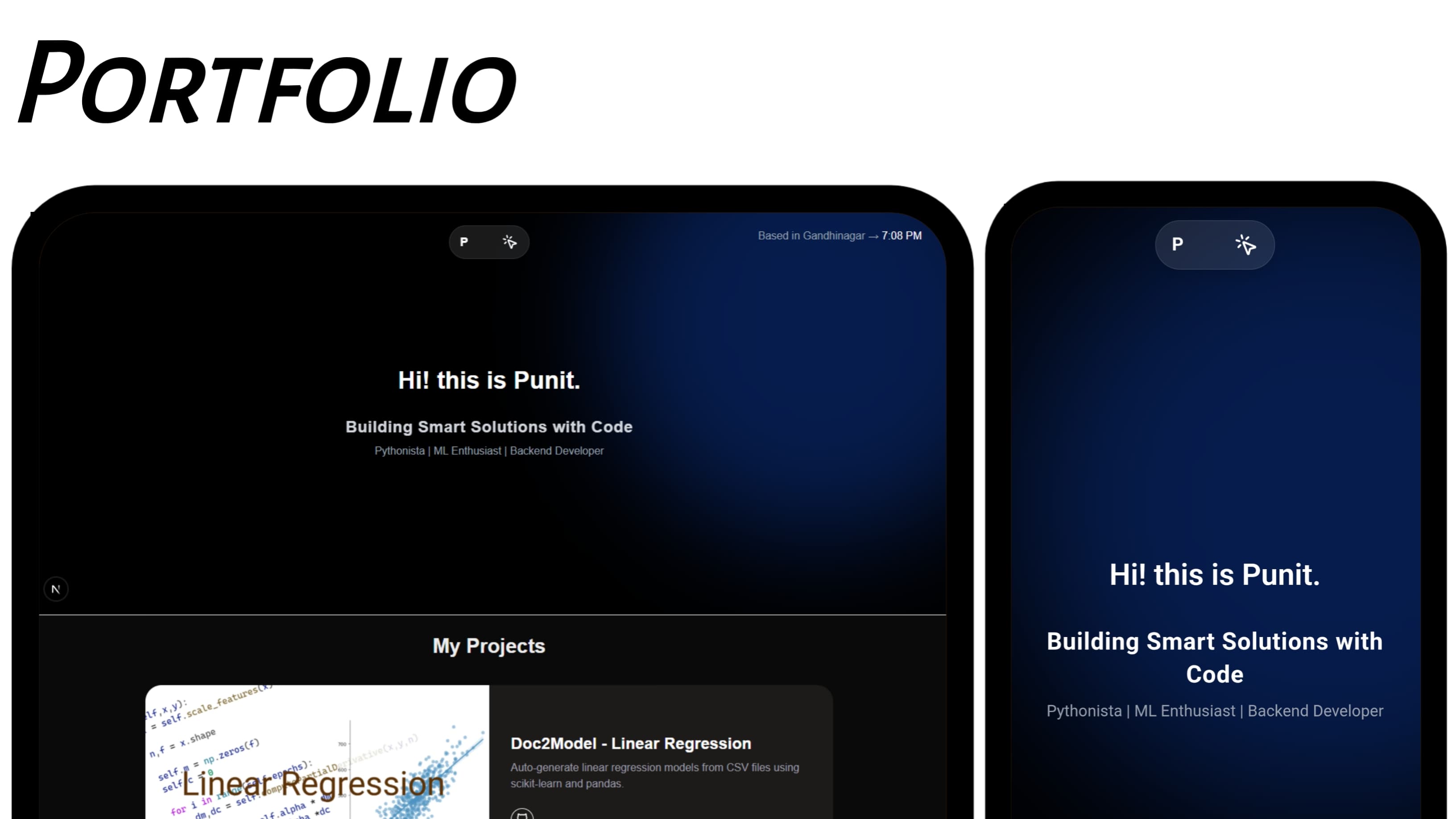 Personal Portfolio Website